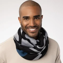 Scarves & Wraps*The Met Store Egyptian Swirled Glass Unisex Oblong Jacquard Scarf