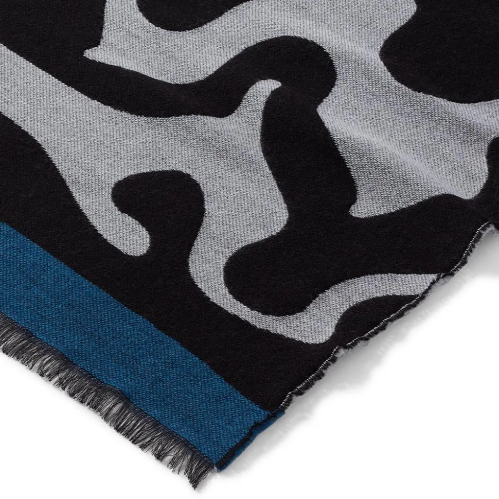 Scarves & Wraps*The Met Store Egyptian Swirled Glass Unisex Oblong Jacquard Scarf