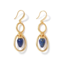 Earrings*The Met Store Etruscan Lapis Double-Drop Earrings