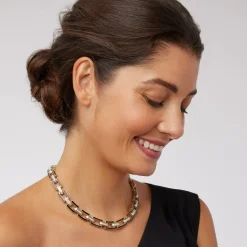 Necklaces*The Met Store European Buckle Enamel Collar Necklace