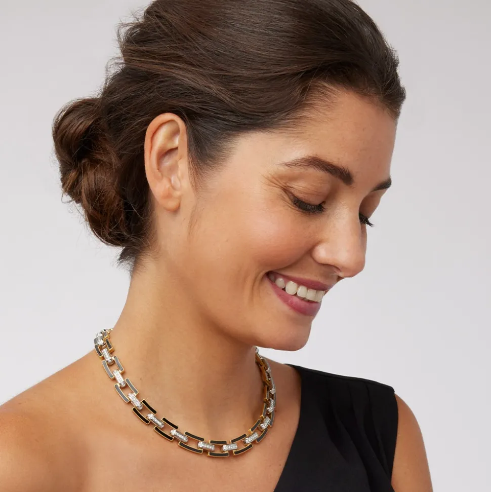 Necklaces*The Met Store European Buckle Enamel Collar Necklace