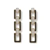 Earrings*The Met Store European Buckle Enamel Drop Earrings