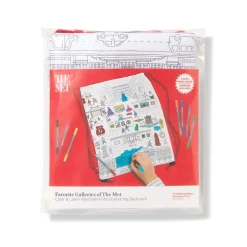 Art Supplies & Easels*The Met Store Favorite Galleries of The Met Color & Learn Washable Kids' Drawstring Backpack