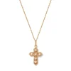 Necklaces*The Met Store Filipino Pearl Cross Pendant Necklace