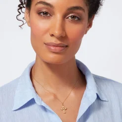 Necklaces*The Met Store Filipino Pearl Cross Pendant Necklace