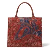 Bags*The Met Store Four Seasons Paisley Oversize Structured Tote