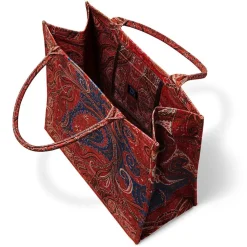 Bags*The Met Store Four Seasons Paisley Oversize Structured Tote