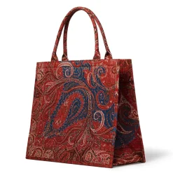 Bags*The Met Store Four Seasons Paisley Oversize Structured Tote