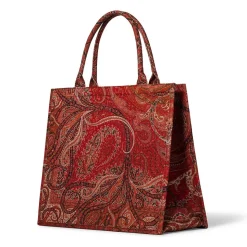 Bags*The Met Store Four Seasons Paisley Oversize Structured Tote