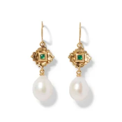 Earrings*The Met Store French Amor Double-Drop Earrings