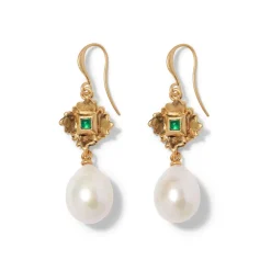 Earrings*The Met Store French Amor Double-Drop Earrings