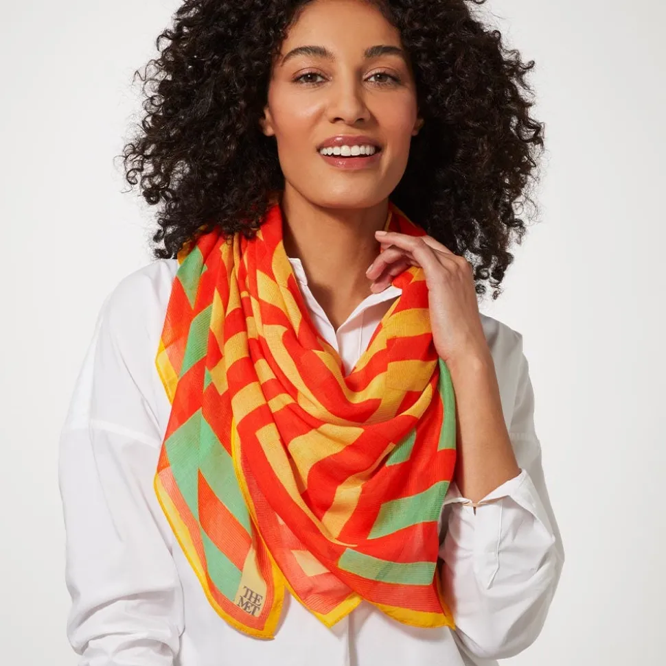 Scarves & Wraps*The Met Store Gee's Bend Kennedy Basket-Weave Oversize Square Scarf