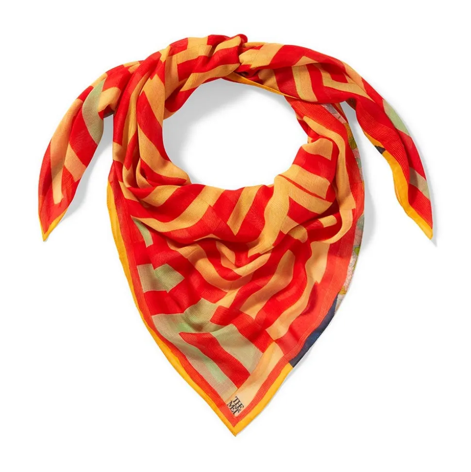 Scarves & Wraps*The Met Store Gee's Bend Kennedy Basket-Weave Oversize Square Scarf