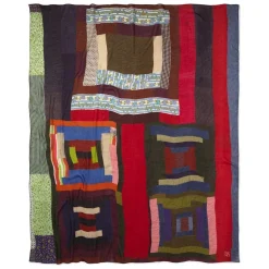 Scarves & Wraps*The Met Store Gee's Bend Pettway Quilt Design Oblong Silk Scarf