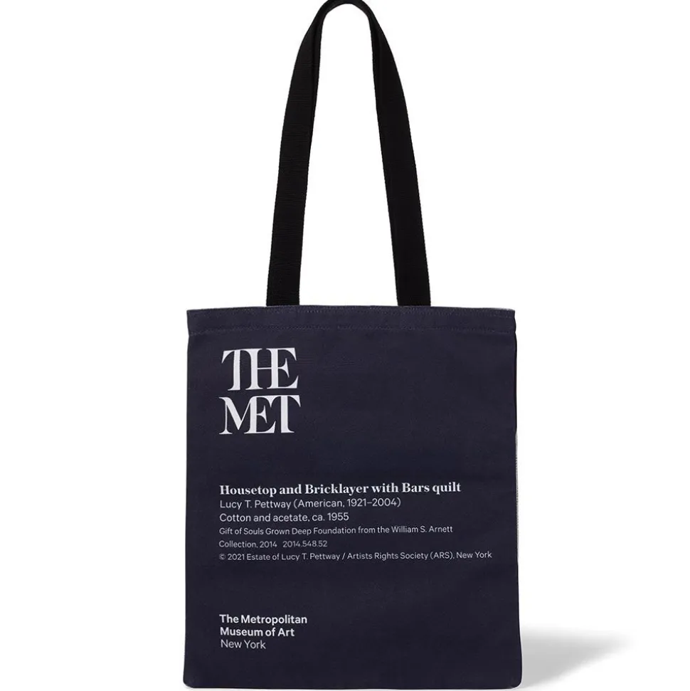 Bags*The Met Store Gee's Bend Pettway Quilt Design Tote