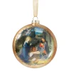 Ornaments*The Met Store Gerard David Nativity Scene Glass Disc Ornament