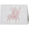 Holiday Cards*The Met Store Gordon: Santa Riding Reindeer Fine Holiday Cards