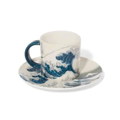 Tableware*The Met Store Hokusai Great Wave Espresso Cup and Saucer