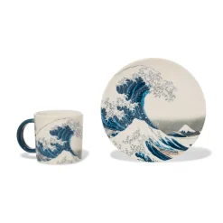 Tableware*The Met Store Hokusai Great Wave Espresso Cup and Saucer