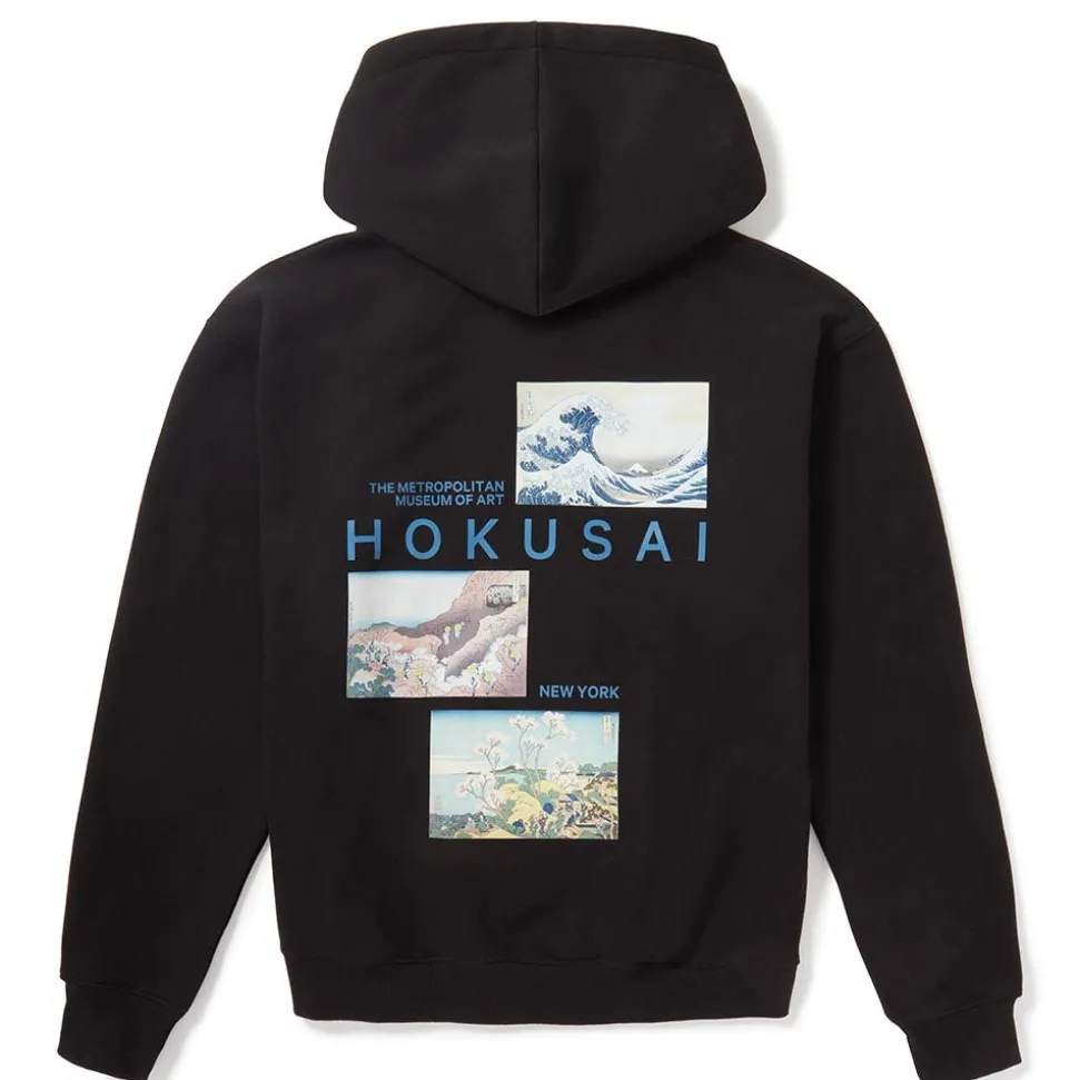 Clothing*The Met Store Hokusai Views of Mount Fuji Hoodie