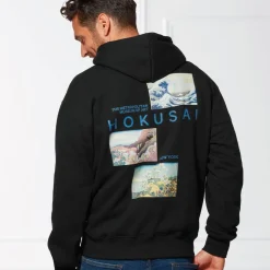 Clothing*The Met Store Hokusai Views of Mount Fuji Hoodie
