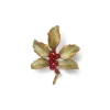 Pins & Brooches*The Met Store Holly Berry Jade Brooch