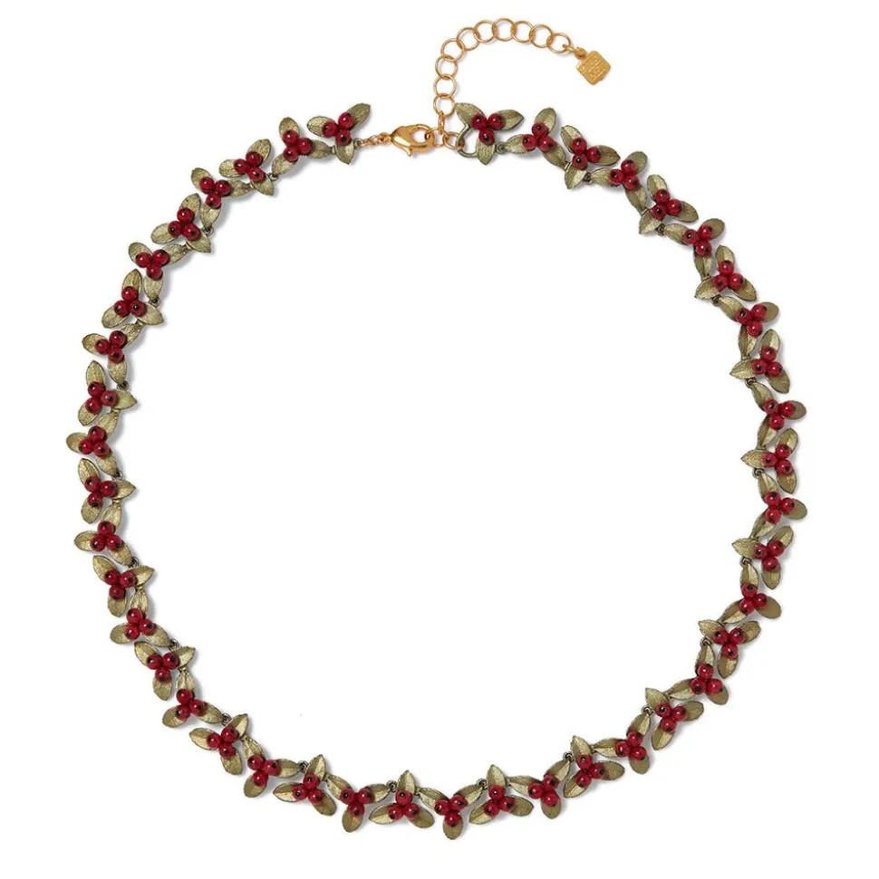 Necklaces*The Met Store Holly Berry Jade Statement Necklace