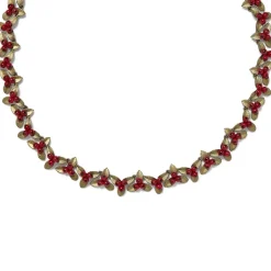 Necklaces*The Met Store Holly Berry Jade Statement Necklace
