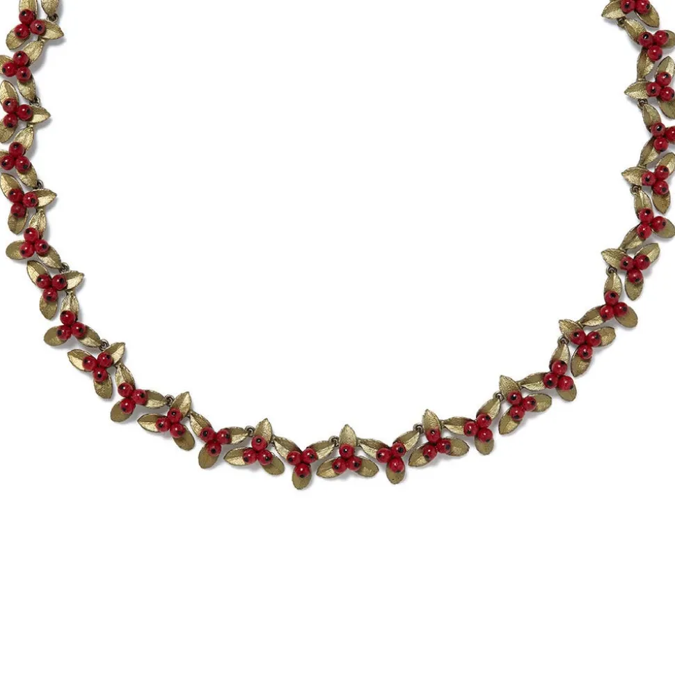 Necklaces*The Met Store Holly Berry Jade Statement Necklace