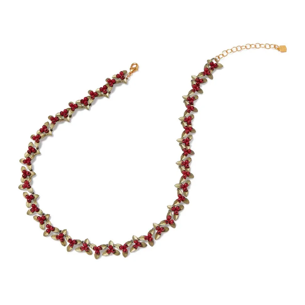 Necklaces*The Met Store Holly Berry Jade Statement Necklace