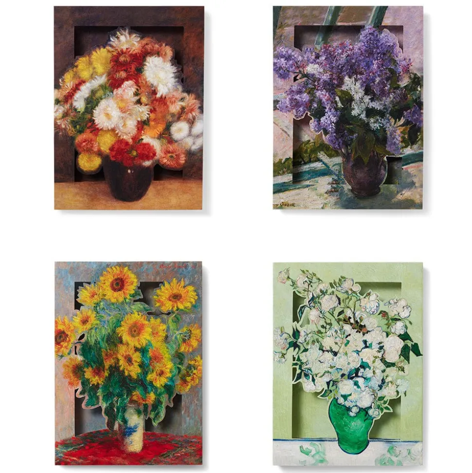 Notecards & Correspondence*The Met Store Impressionist & Post-Impressionist Bouquets Pop-Up Cards