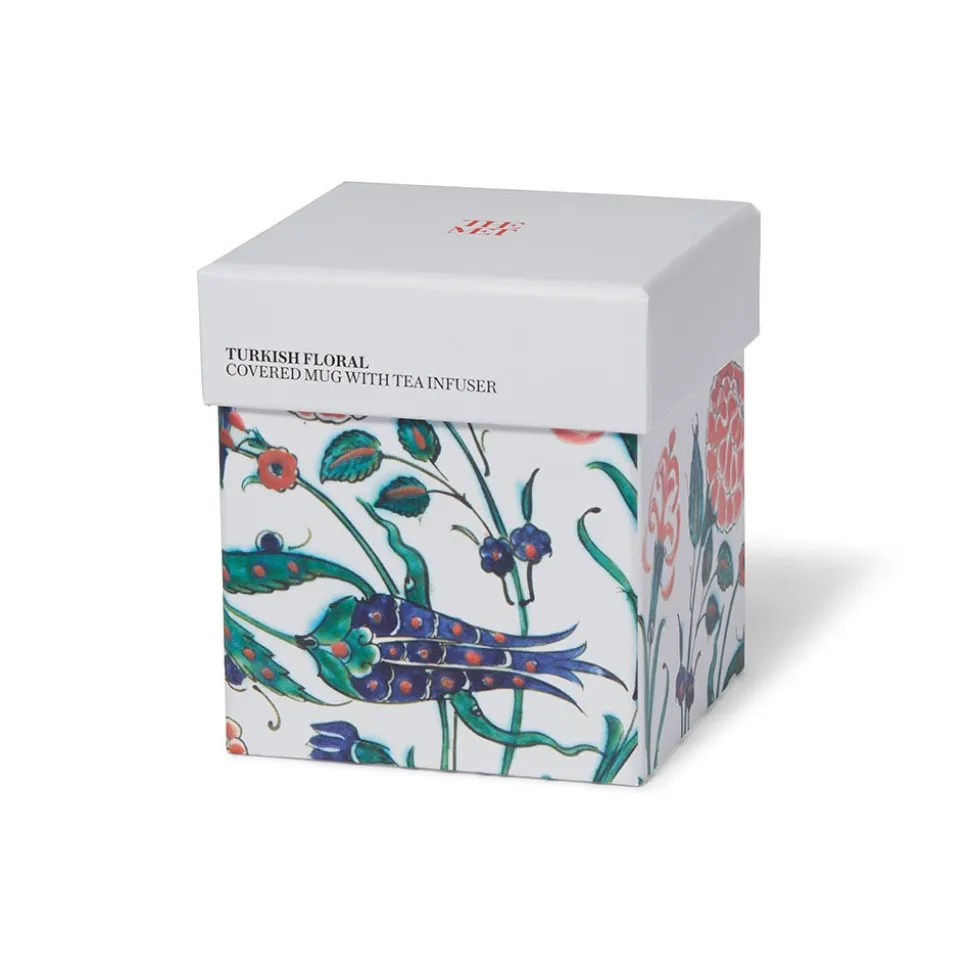 Tableware*The Met Store Iznik Garden Covered Mug with Tea Infuser