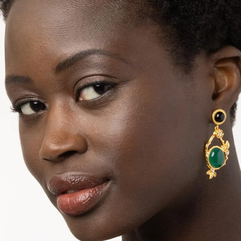 Earrings*The Met Store Japanese Imari Statement Drop Earrings