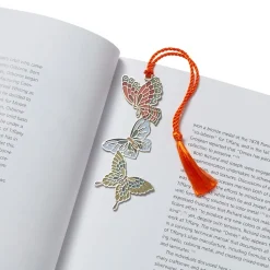 Office*The Met Store Japanese Obi Butterflies Bookmark