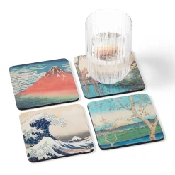 Tableware*The Met Store Japanese Prints Coasters