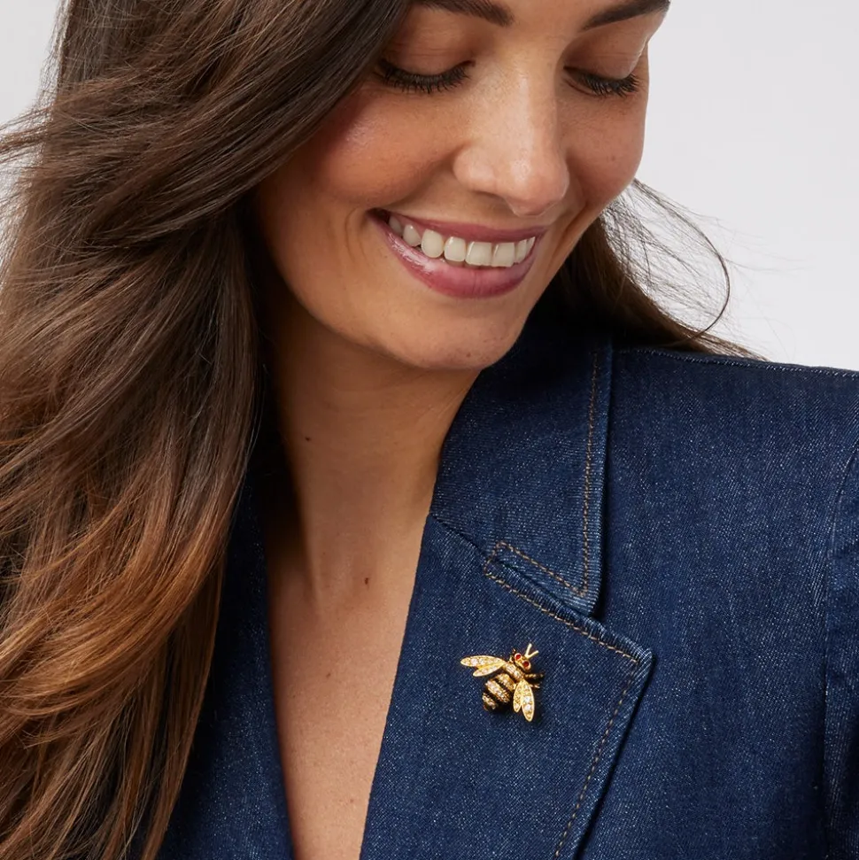 Pins & Brooches*The Met Store Jeweled Bee Brooch