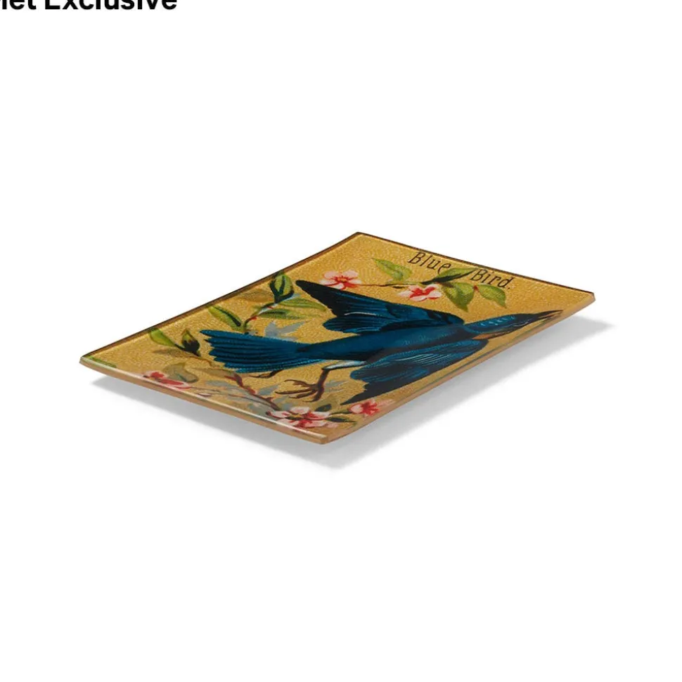 Decorative Accents*The Met Store John Derian Bluebird Mini Decoupage Tray