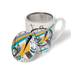 Tableware*The Met Store Kandinsky Small Worlds Covered Mug with Tea Infuser