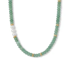 Necklaces*The Met Store Karavas Gems Aventurine Beaded Necklace