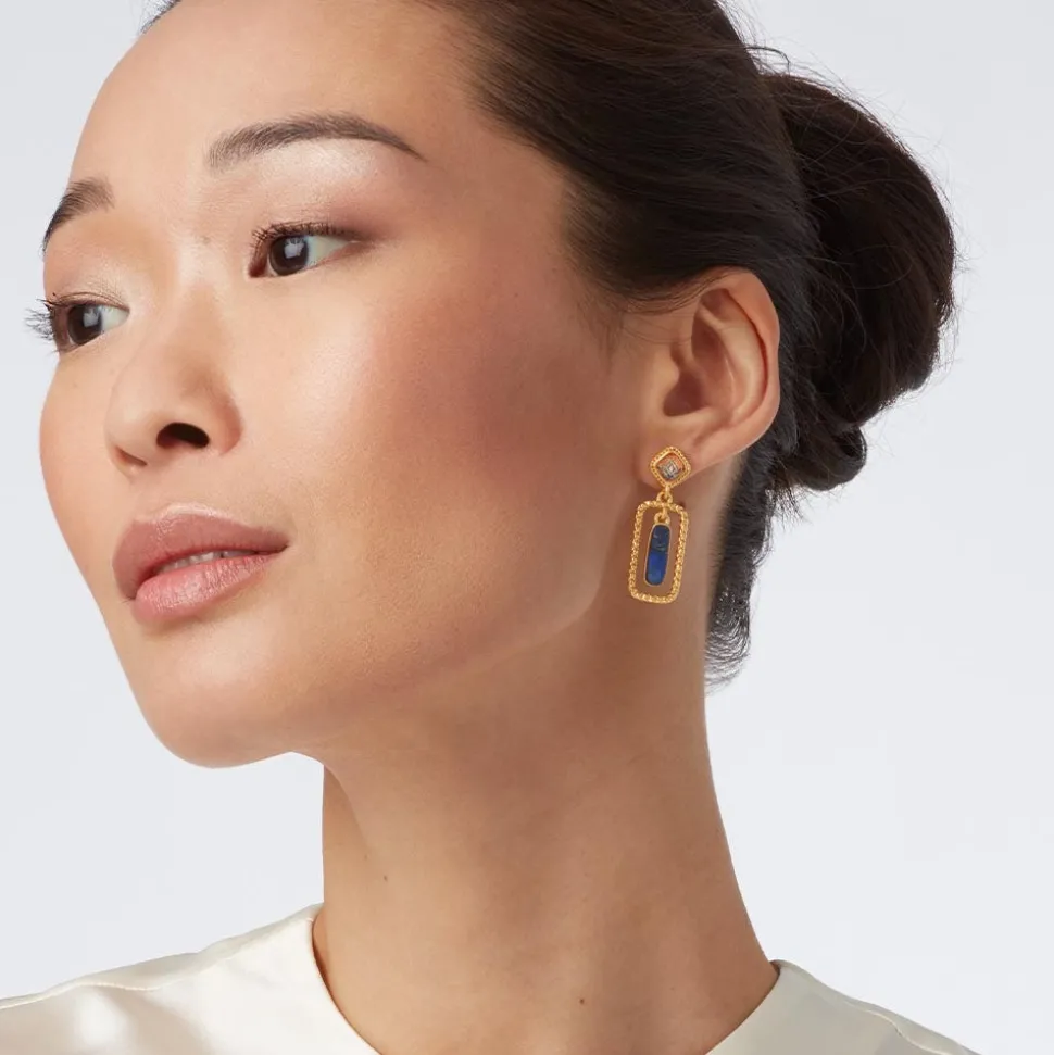 Earrings*The Met Store Kashan Carpet Rectangular Drop Earrings