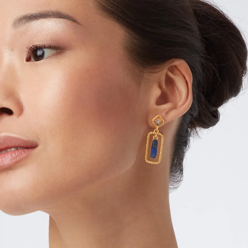 Earrings*The Met Store Kashan Carpet Rectangular Drop Earrings