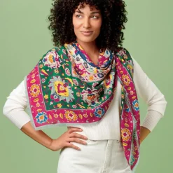 Scarves & Wraps*The Met Store Kashan Carpet Square Scarf