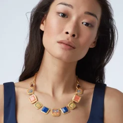 Necklaces*The Met Store Kashan Carpet Statement Collar Necklace