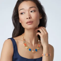 Necklaces*The Met Store Kashan Carpet Statement Collar Necklace