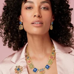 Necklaces*The Met Store Kashan Carpet Statement Collar Necklace