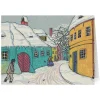 Holiday Cards*The Met Store Krenek: Houses in the Snow Holiday Cards