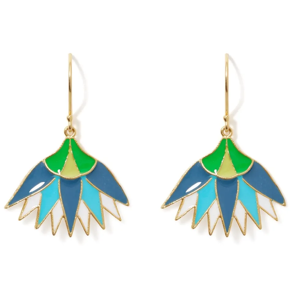 Earrings*The Met Store Lotus Blossom Drop Earrings