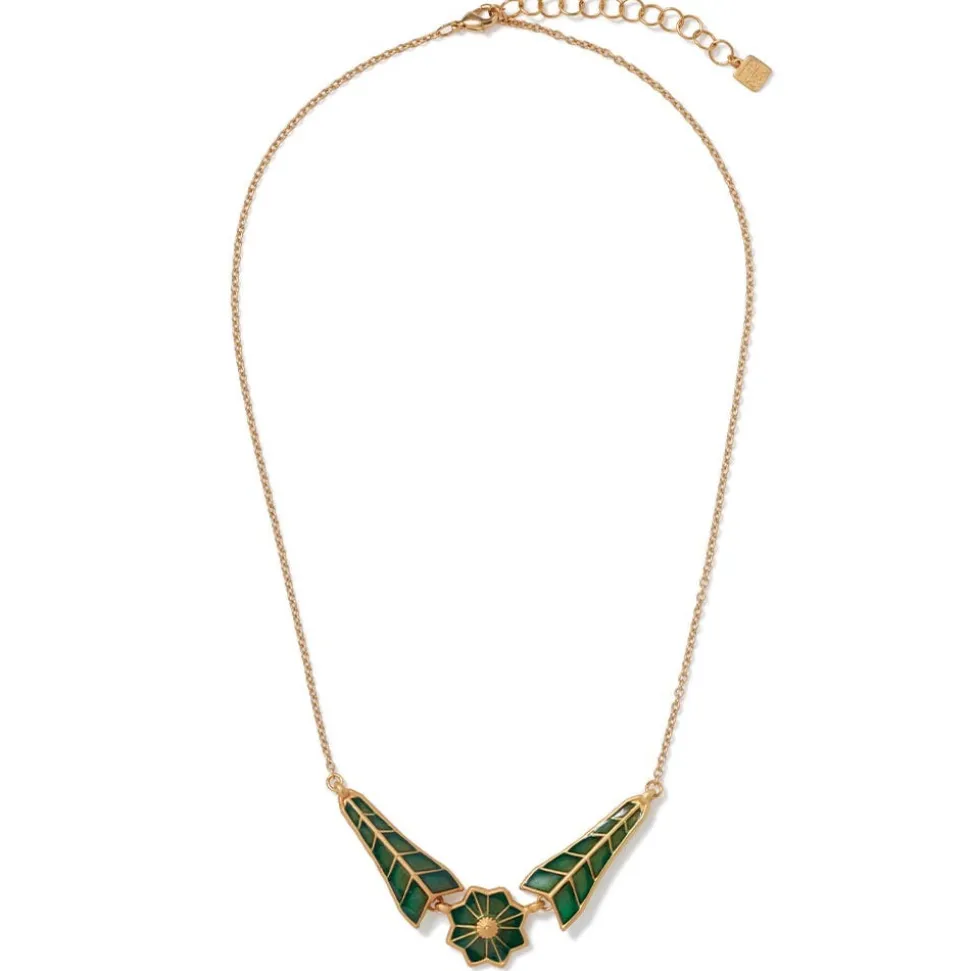 Necklaces*The Met Store Lotus Pagoda Plique-à-Jour Pendant Necklace