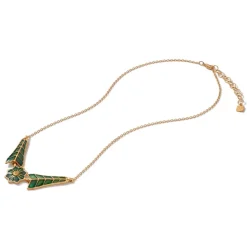Necklaces*The Met Store Lotus Pagoda Plique-à-Jour Pendant Necklace