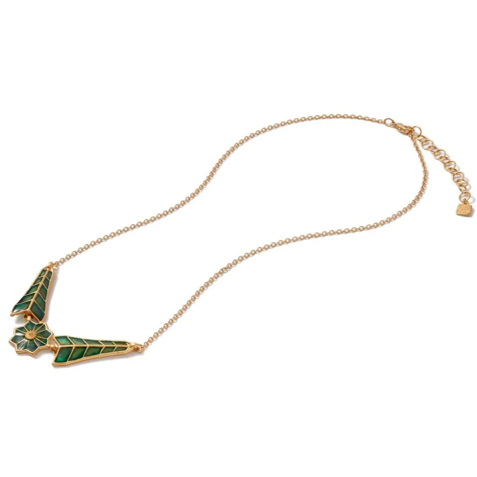 Necklaces*The Met Store Lotus Pagoda Plique-à-Jour Pendant Necklace